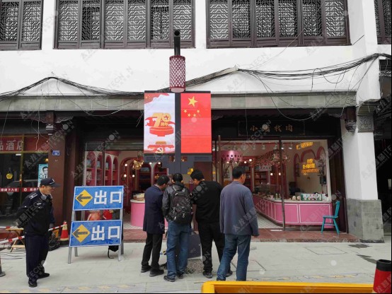 LED燈桿屏太龍智顯南京夫子廟 (4).jpg