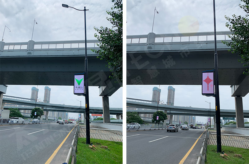 LED燈桿屏 LED燈桿屏