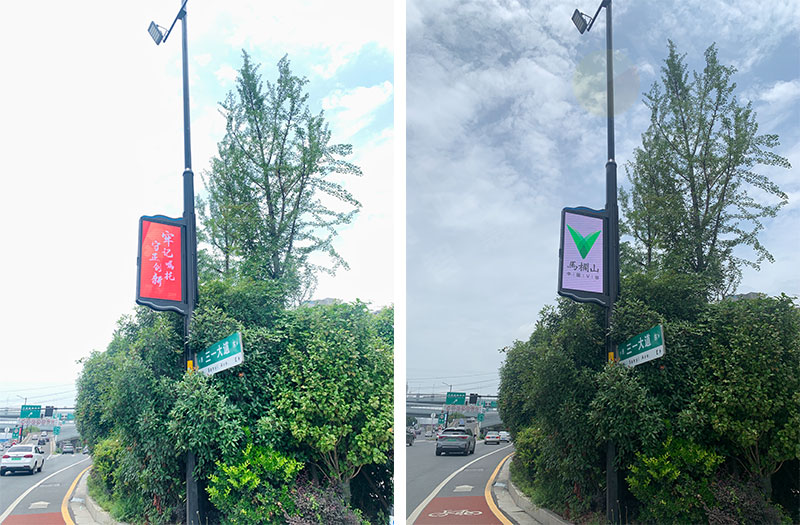 LED燈桿屏 LED燈桿屏