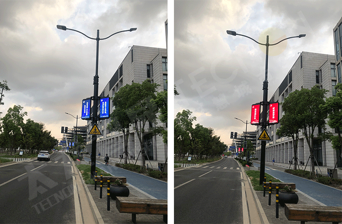 LED燈桿屏 LED燈桿屏