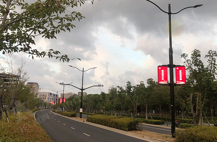 LED燈桿屏 LED燈桿屏